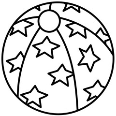 Obraz premium BEACH BALL