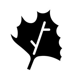 leaf glyph 