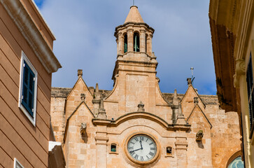 Fototapeta na wymiar Catedral de ciudadela Menorca 
