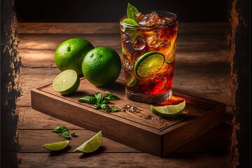 Experience the Unique Taste of a Rum and Cola Cuba Libre Cocktail