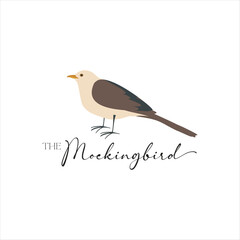 The Mockingbird Illustration Vector 1