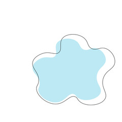 Obraz premium Blobs Element
