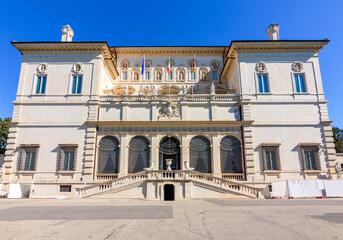 Fototapeta na wymiar Borghese gallery in Rome, Italy