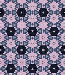 Abstract tileable geometric pattern. A seamless background, vintage texture.	