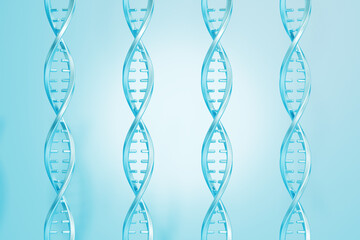 3d rendering dna title picture