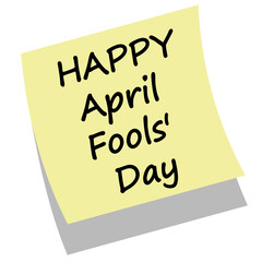 April fool's day celebration, april fool's day sticker