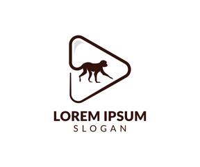 Monkey Play Logo for Streaming Video or Studio Filmmaker