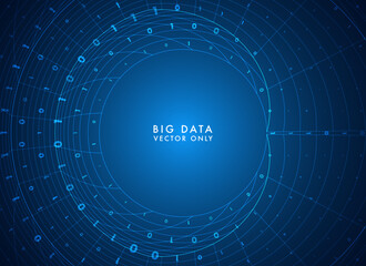 Abstract big data visualization