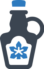 Maple bottle icon