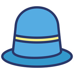 Fototapeta premium hat headwear fashion. cap icon