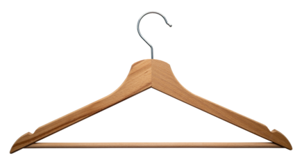 Classic wooden hanger