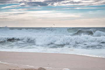 Fototapeta premium The resort town of Praia de Mira in Portugal