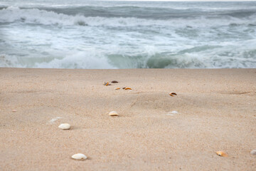 The resort town of Praia de Mira in Portugal