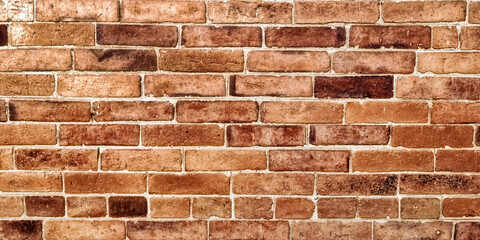 Old Brick Wall Textured Background