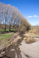 Fototapeta premium Glasbury on Wye in the springtime.