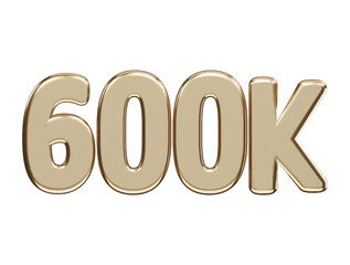 Follower celebration text effect 3d rendering vector icon illustration