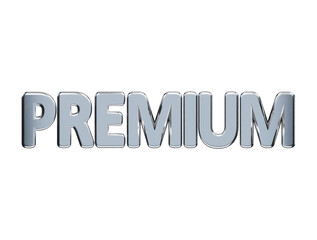 Premium text effect 3d rendering vector illustration