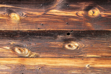 Naklejka premium Old painted wood wall - texture or background