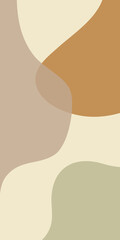 Earth tone creative Vector.