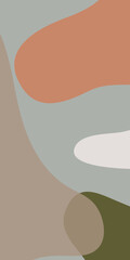 Earth tone creative Vector.