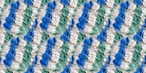 Seamless Pattern Brush. Polka Stripe. Watercolor