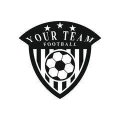 Obraz premium Football logo icon design and symbol vector