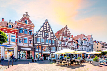Markt, Stadthagen, Deutschland 