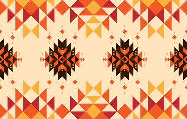 Native american ethnic pattern. american indigenous pattern. Design for indigenous style, fabric, boho, carpet, ikat, tribal, batik, vector, illustration, pattern style