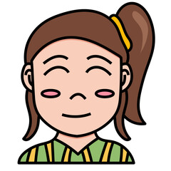 WOMEN4 filled outline icon