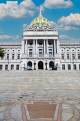 Obraz premium Pennsylvania state capitol building