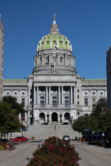 Obraz premium Pennsylvania state capitol building
