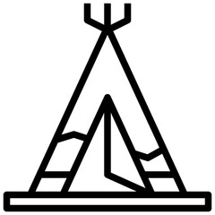 TEEPEE line icon