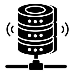An icon design of share database 