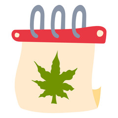 CALENDAR23 flat icon