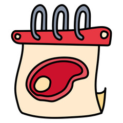 CALENDAR2 filled outline icon