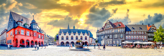 Marktplatz, Goslar, Deutschland 