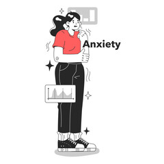 Cycle of investor emotions. Anxiety of character throughout the cycle