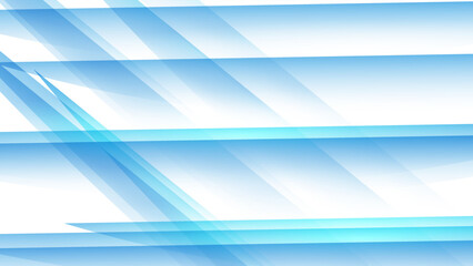 Abstract blue and white background. Abstract pale geometric pattern. Abstract digital art. Dynamic blue abstract background on white.