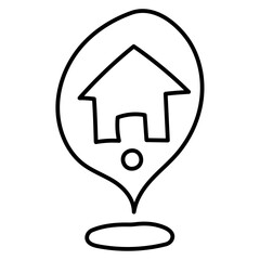 LOCATION20 line icon