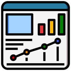 SEO2 filled outline icon