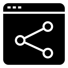 SHARE glyph icon