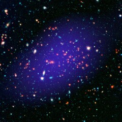 Fototapeta premium Outer Space Galaxy Stars Universe Cosmic Background