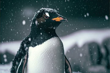 Foto op Aluminium  penguin in antarctica © Anderson