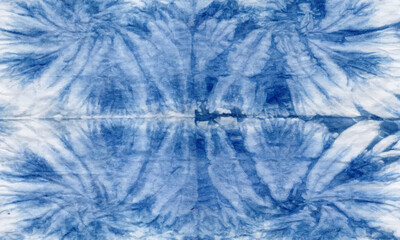 colorful tie-dye pattern background. blue water splash reflection.