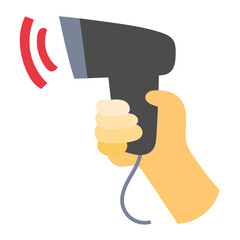 BARCODE flat icon