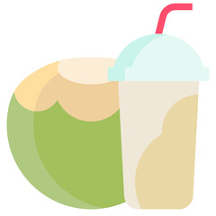 COCONUT flat icon