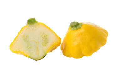 yellow zucchini on transparent png