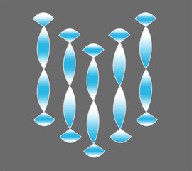 illustration of group of something