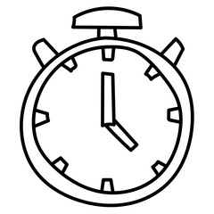 24 HOURS21 line icon