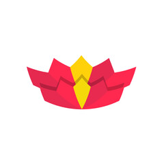 Crown symbol. Crown Logo Template. Editable Shape Logo Template